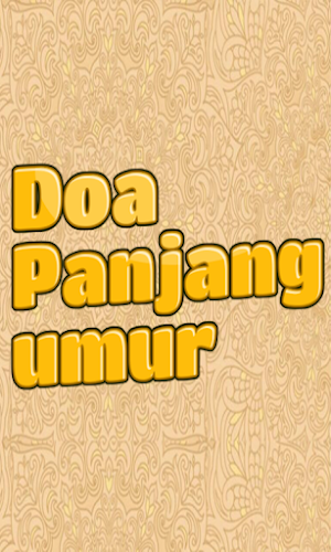 Doa Panjang Umur Screenshot 0