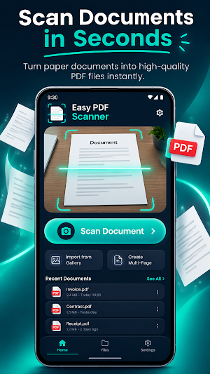 Easy PDF Scanner - Scan PDF Screenshot 1