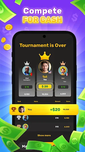 Win Real Money Games: Playoff Screenshot 1
