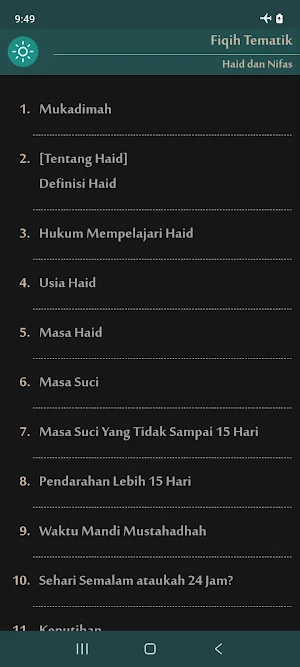 Haid dan Nifas (Fiqih Wanita) Screenshot 2