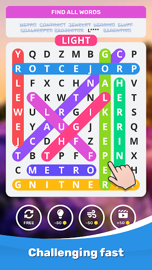 Word Search Puzzle Game Screenshot 1