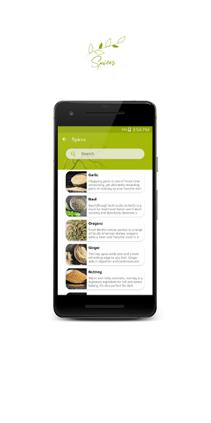 Spices Screenshot 2