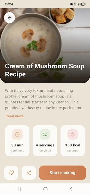 Soup Recipes Offline - No WiFi Screenshot 1
