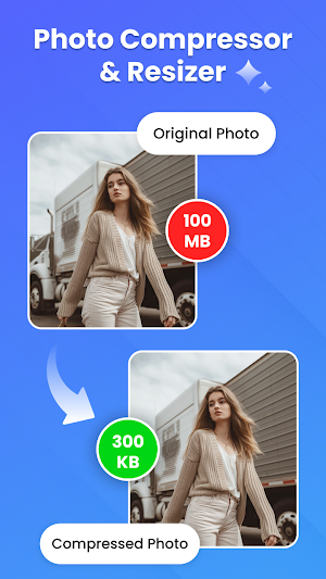 AI Photo Compressor & Resizer Screenshot 0