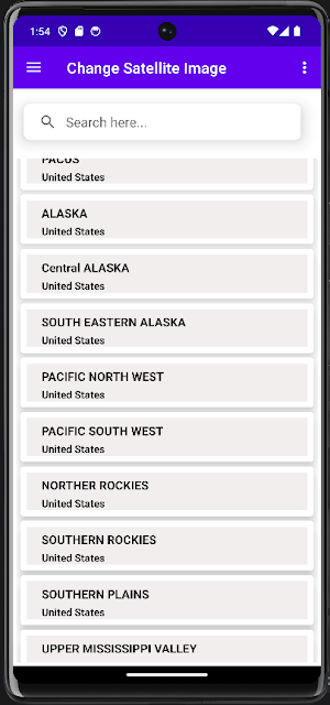 Satellite Weather USA Screenshot 1