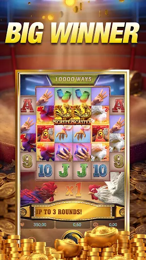 Crimson Crest Slots Screenshot 3