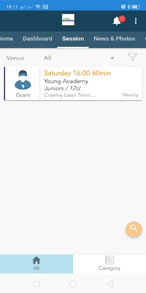 Crawley Lawn Tennis Club Screenshot 1