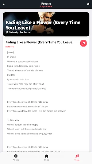 Roxette: Songs & Music Screenshot 3