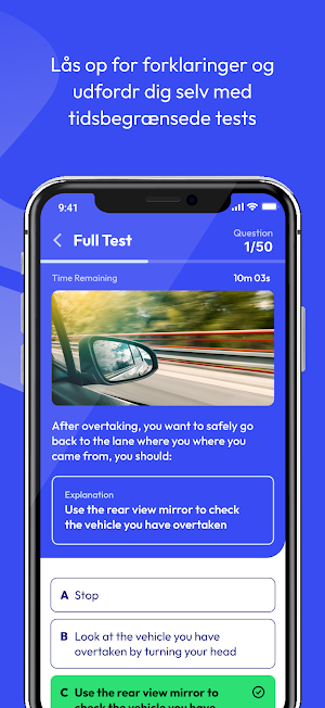 TeoriTjek: Pass theory test Screenshot 2