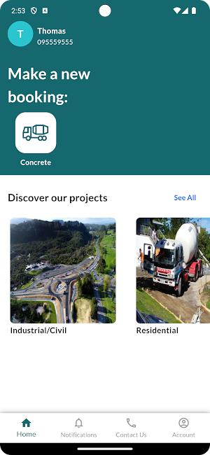 Ecomax-RMC Booking App Screenshot 2