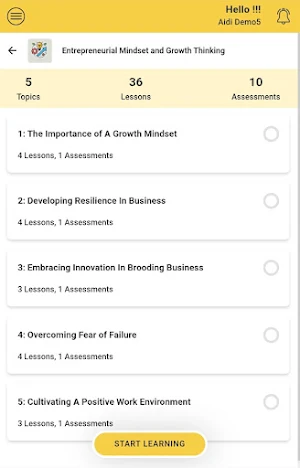 Kuza Leadership Academy (Lite) Screenshot 3