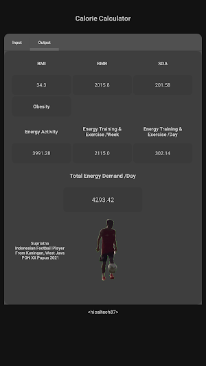 Calorie Calculator Screenshot 3