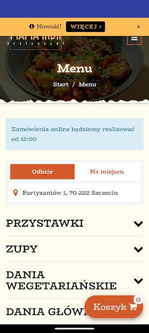 Mama Indii Szczecin Screenshot 0