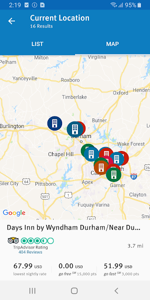 Wyndham Rewards Screenshot 2