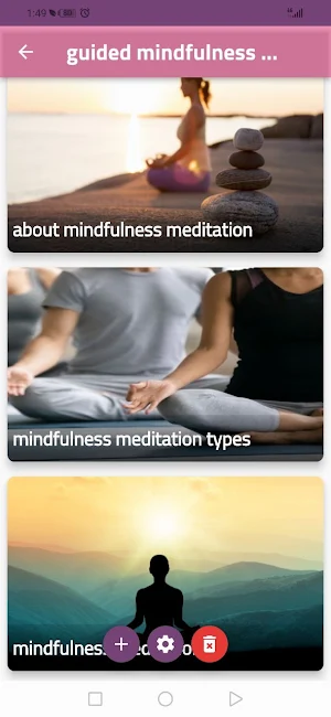 guided mindfulness meditation Screenshot 3