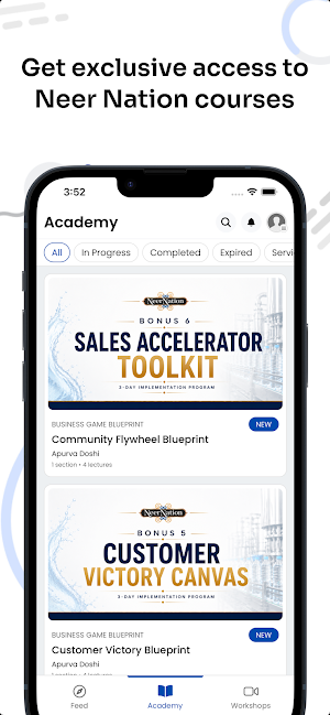 NeerNation Growth Hub Screenshot 2