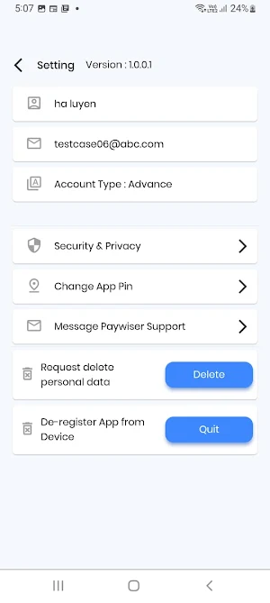 Paywiser Screenshot 3