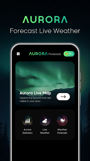 Aurora Forecast Live Weather Screenshot 0