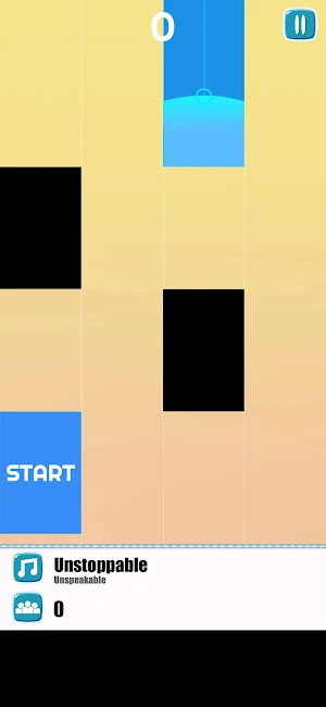 Unspeakable Music Tiles Game Screenshot 1
