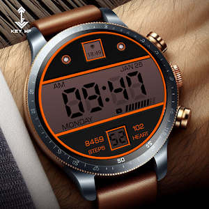 Key WF109 Digital Watch Face Screenshot 2
