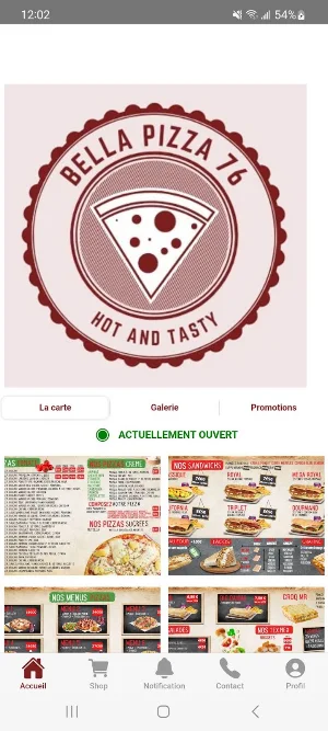 Bella Pizza Screenshot 2