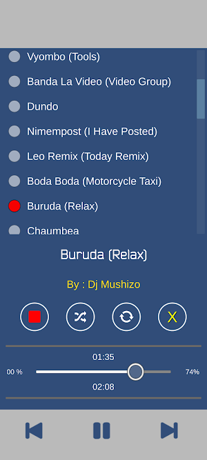 Dj Mushizo Mapenzi Hisia Screenshot 3