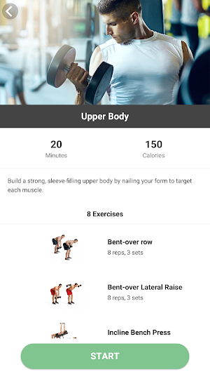 Dumbbell Workout Plan Screenshot 2