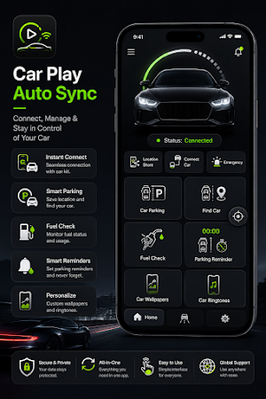 Car Play Auto Sync & Drive Screenshot 0