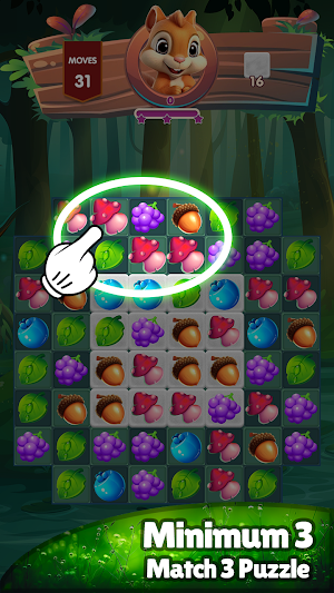 Minimum 3 : Match Puzzle Game Screenshot 0