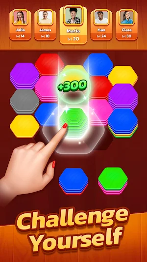 Hexa Stack: Color Sort Puzzle Screenshot 3