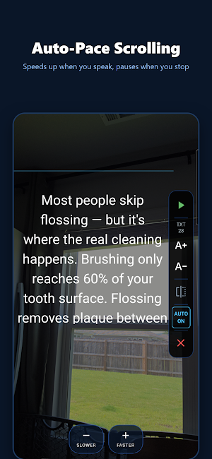 TeleRecord: Video Teleprompter Screenshot 2