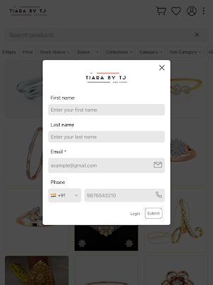 Tanika Instore Screenshot 1