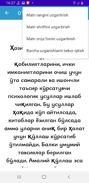O'ziga Ishongan Inson Bo'lish Screenshot 3