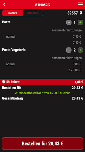 Medya Grill Pizzeria Lippstadt Screenshot 1