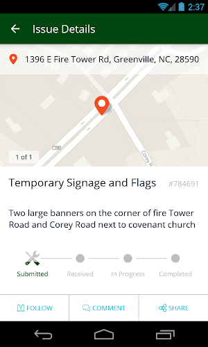 Greenville City Compass Screenshot 1