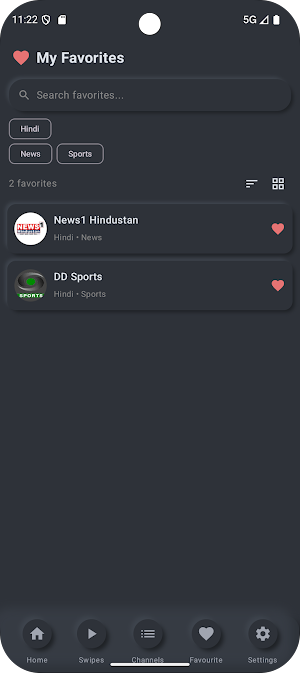 DTH Pro: Live TV & DD Sport Screenshot 1