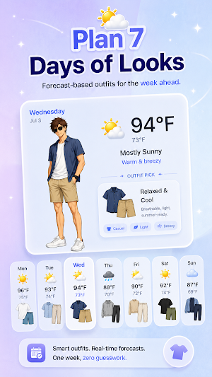 WeatherDrobe Screenshot 2