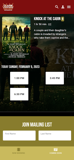 Clark Cinemas Andalusia Screenshot 2