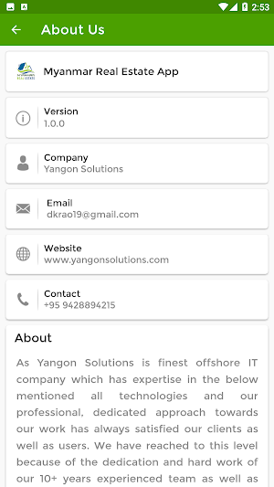 Myanmar Real Estate Screenshot 1