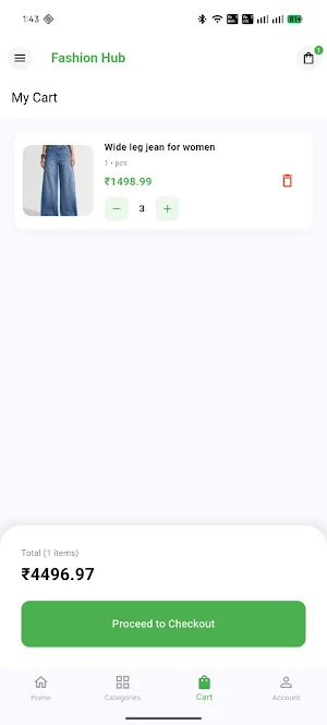Fashion Hub Screenshot 1