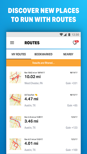 Run with Map My Run Screenshot 3