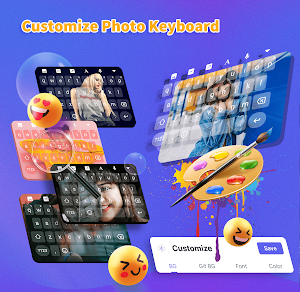 Picture Keyboard Background Screenshot 1