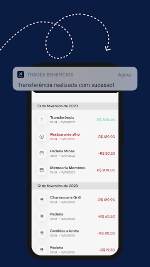 Tradex Benefícios Screenshot 2