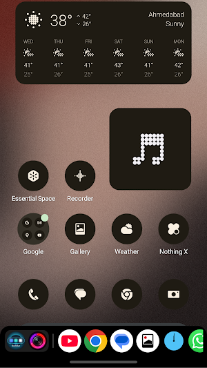 DockBar : Taskbar for Android Screenshot 1