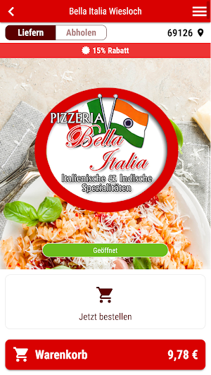 Pizzeria Bella Italia Screenshot 0