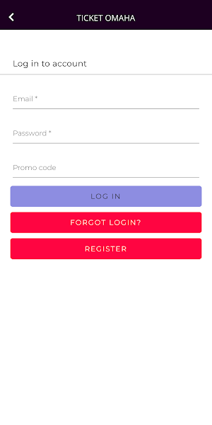Ticket Omaha Screenshot 1