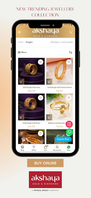 Akshaya Gold and Diamonds Screenshot 2