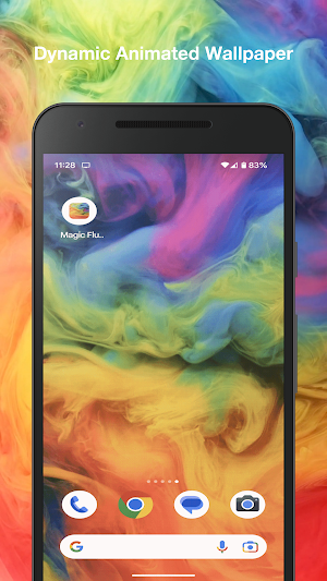 Magic Fluid Live Wallpaper Screenshot 1
