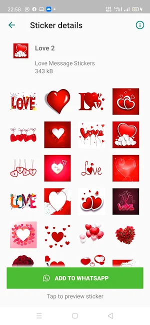 New Love Stickers 2021 ❤️ WAStickerApps Love Screenshot 3