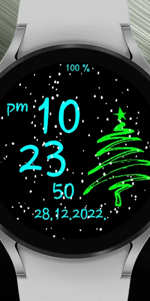 Animated snow watch Screenshot 0